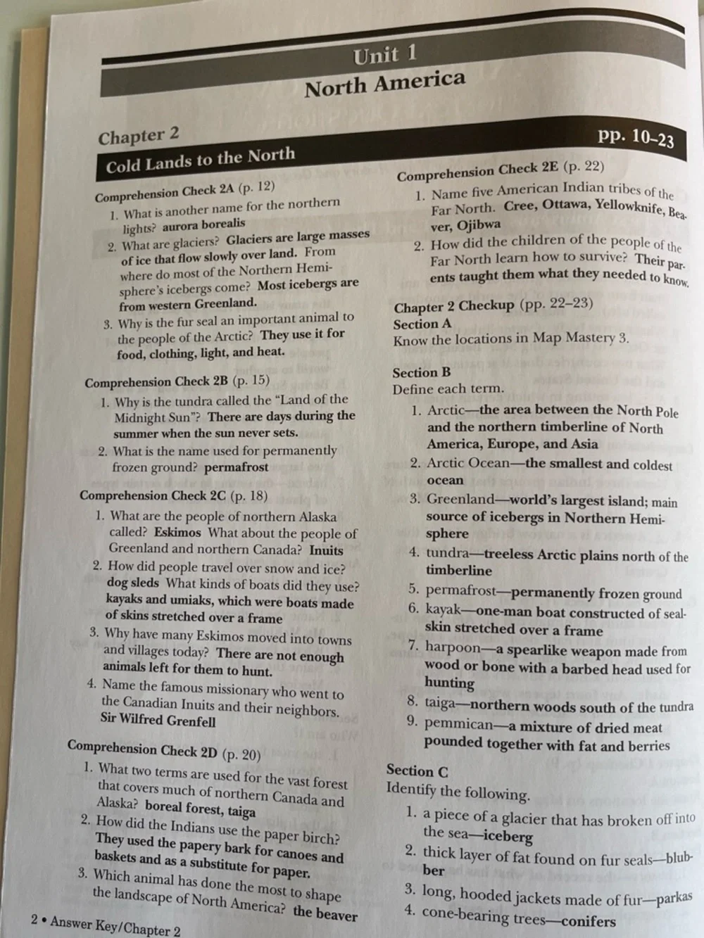New World History & Geography Teachers Answer Key- Cream and Gray